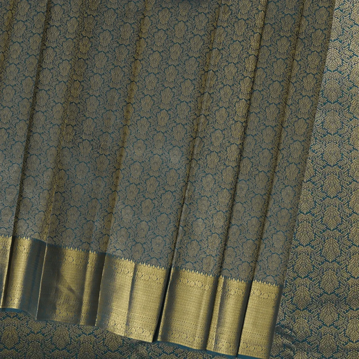 Kanchipuram Handloom Silk Saree 3 gram Gold Jari