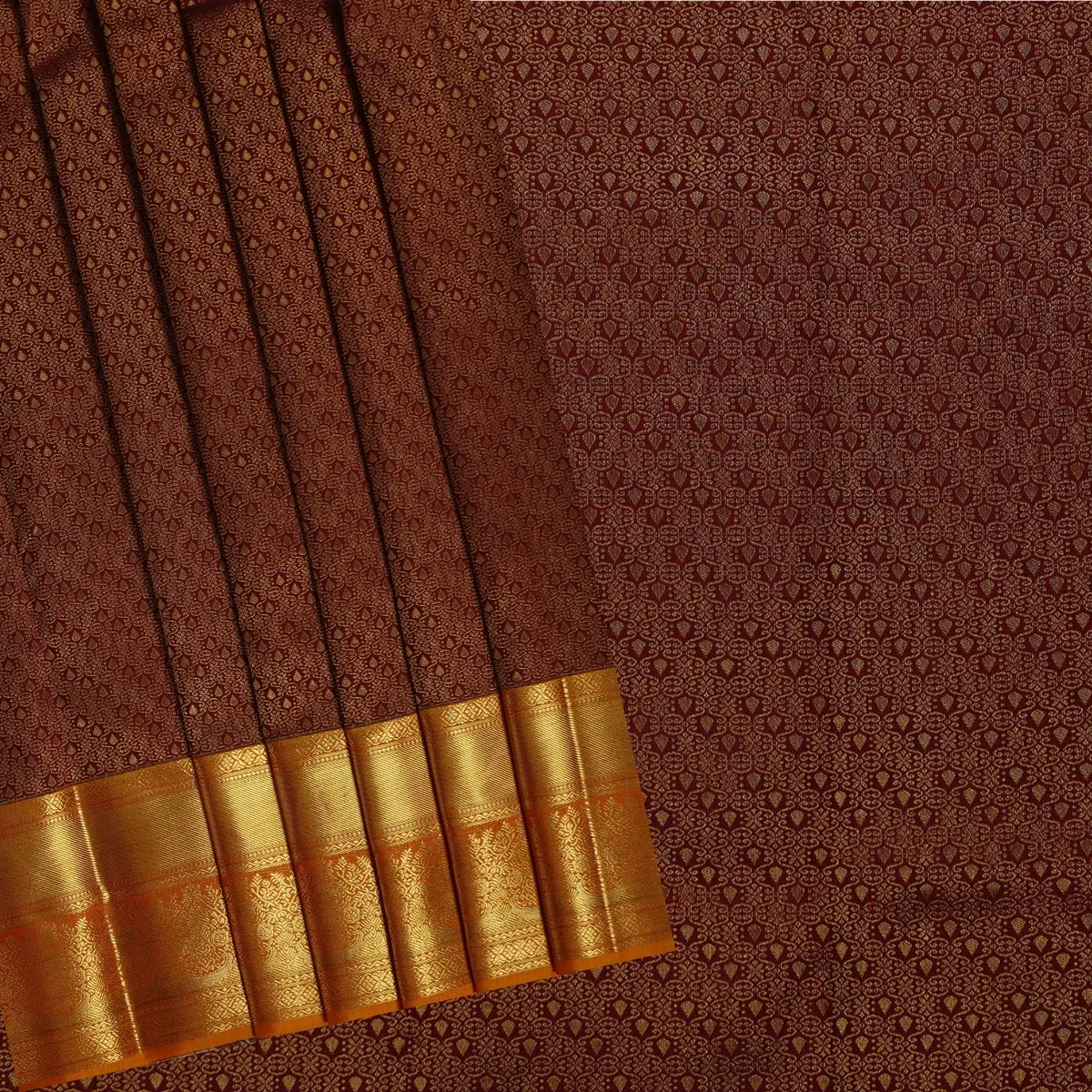 Kanchipuram Silk Saree Silk Fast Jari